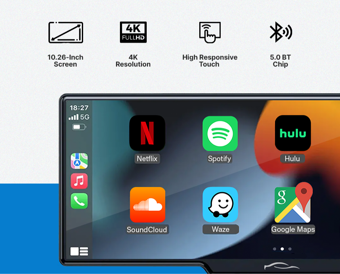 CarPro Max™️ : Apple CarPlay & Android Auto pour n’importe quelle voiture