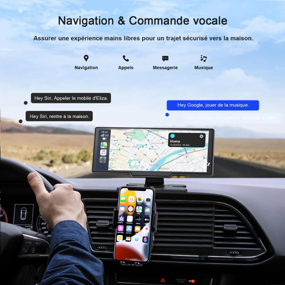 CarPro Max™️ : Apple CarPlay & Android Auto pour n’importe quelle voiture
