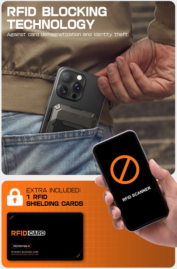 Porte-Cartes Magnétiques Polyvalent